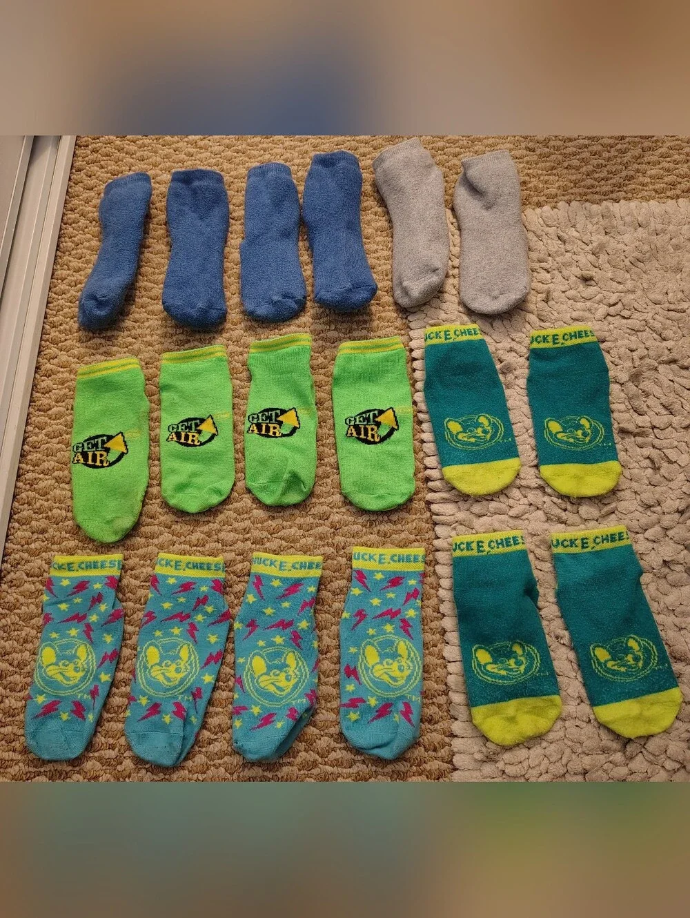 (9) Kids' Ankle Socks